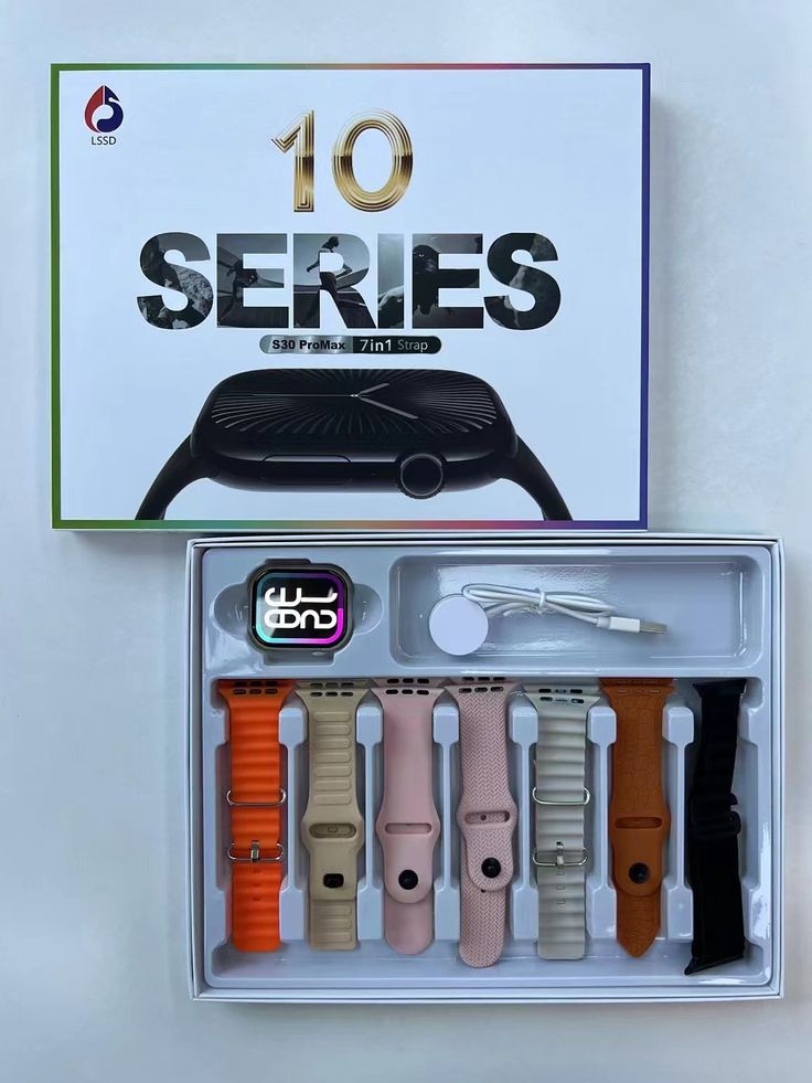 7 Straps Smart Watch Series 10